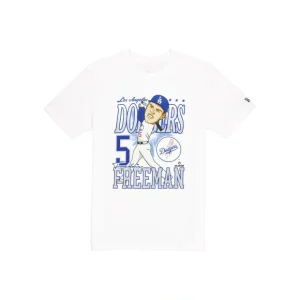 Caps* Los Angeles Dodgers Freddie Freeman Caricature TShirt - KTGCaps - Baseball caps for various teams, purchased online at a discount