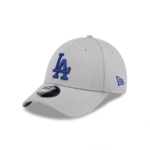 Caps* Los Angeles Dodgers Gray 9FORTY StretchSnap Hat - KTGCaps - Baseball caps for various teams, purchased online at a discount