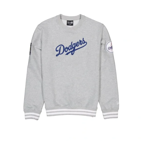 Caps* Los Angeles Dodgers Gray Logo Select Crewneck - KTGCaps - Baseball caps for various teams, purchased online at a discount