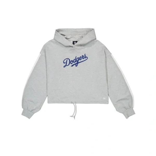 Caps* Los Angeles Dodgers Gray Logo Select Womens Hoodie - KTGCaps - Baseball caps for various teams, purchased online at a discount