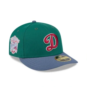 Caps* Los Angeles Dodgers Green Gemstone Low Profile 59FIFTY Fitted Hat - KTGCaps - Baseball caps for various teams, purchased online at a discount