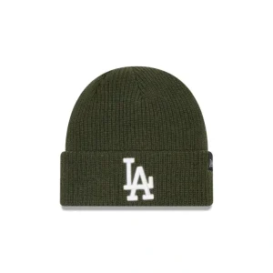 Caps* Los Angeles Dodgers Green Merino Wool Knit Beanie - KTGCaps - Baseball caps for various teams, purchased online at a discount