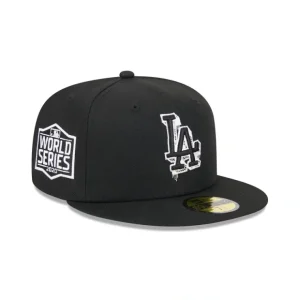 Caps* Los Angeles Dodgers Hi Vis Doodle 59FIFTY Fitted Hat - KTGCaps - Baseball caps for various teams, purchased online at a discount