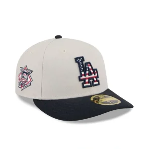 Caps* Los Angeles Dodgers Independence Day 2024 Low Profile 59FIFTY Fitted H - KTGCaps - Baseball caps for various teams, purchased online at a discount