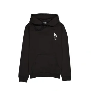 Caps* Los Angeles Dodgers Logo Essentials Black Hoodie - KTGCaps - Baseball caps for various teams, purchased online at a discount