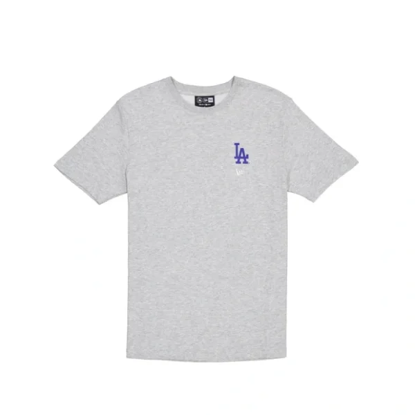 Caps* Los Angeles Dodgers Logo Essentials Gray TShirt - KTGCaps - Baseball caps for various teams, purchased online at a discount