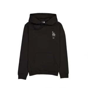 Caps* Los Angeles Dodgers Logo Essentials Tonal Black Hoodie - KTGCaps - Baseball caps for various teams, purchased online at a discount