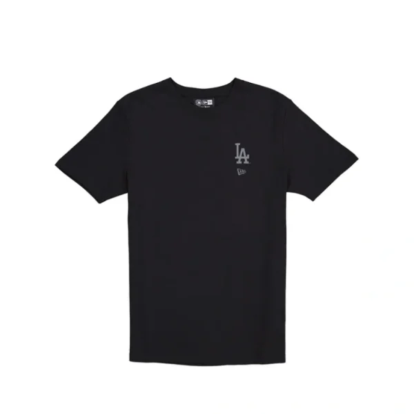 Caps* Los Angeles Dodgers Logo Essentials Tonal Black TShirt - KTGCaps - Baseball caps for various teams, purchased online at a discount