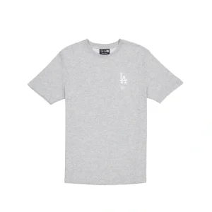 Caps* Los Angeles Dodgers Logo Essentials Tonal Gray TShirt - KTGCaps - Baseball caps for various teams, purchased online at a discount