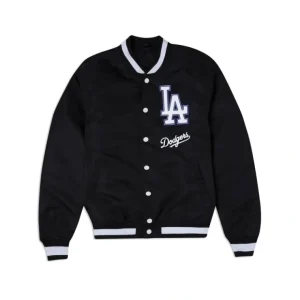 Caps* Los Angeles Dodgers Logo Select Black Jacket - KTGCaps - Baseball caps for various teams, purchased online at a discount