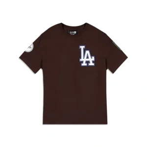 Caps* Los Angeles Dodgers Logo Select Color Flip Brown TShirt - KTGCaps - Baseball caps for various teams, purchased online at a discount