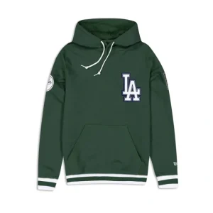Caps* Los Angeles Dodgers Logo Select Color Flip Green Hoodie - KTGCaps - Baseball caps for various teams, purchased online at a discount