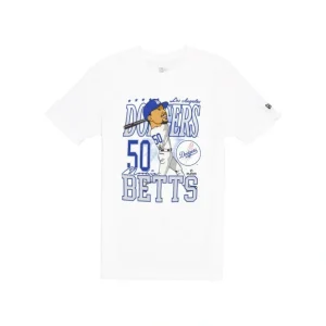 Caps* Los Angeles Dodgers Mookie Betts Caricature TShirt - KTGCaps - Baseball caps for various teams, purchased online at a discount