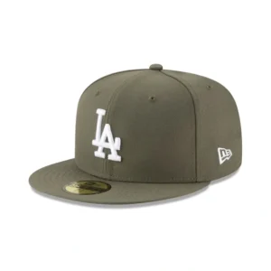 Caps* Los Angeles Dodgers Olive 59FIFTY Fitted Hat - KTGCaps - Baseball caps for various teams, purchased online at a discount