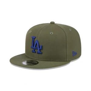Caps* Los Angeles Dodgers Olive 9FIFTY Snapback Hat - KTGCaps - Baseball caps for various teams, purchased online at a discount