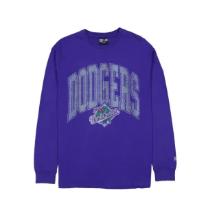 Caps* Los Angeles Dodgers Oversized Essentials Long Sleeve TShirt - KTGCaps - Baseball caps for various teams, purchased online at a discount