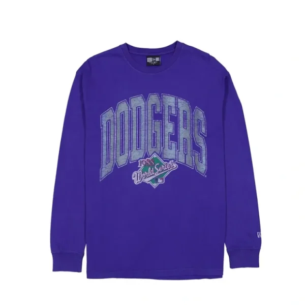 Caps* Los Angeles Dodgers Oversized Essentials Long Sleeve TShirt - KTGCaps - Baseball caps for various teams, purchased online at a discount