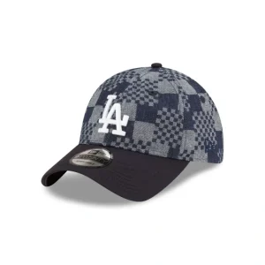 Caps* Los Angeles Dodgers Pattern Denim 9TWENTY Adjustable Hat - KTGCaps - Baseball caps for various teams, purchased online at a discount