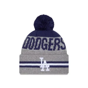 Caps* Los Angeles Dodgers Runner Pom Knit Hat - KTGCaps - Baseball caps for various teams, purchased online at a discount