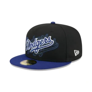 Caps* Los Angeles Dodgers Shadow Stitch 59FIFTY Fitted Hat - KTGCaps - Baseball caps for various teams, purchased online at a discount