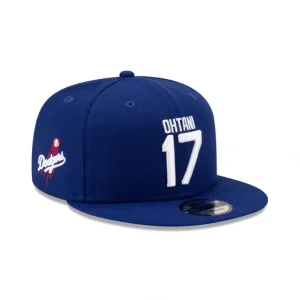 Caps* Los Angeles Dodgers Shohei Ohtani 17 9FIFTY Snapback Hat - KTGCaps - Baseball caps for various teams, purchased online at a discount