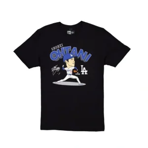 Caps* Los Angeles Dodgers Shohei Ohtani Black TShirt - KTGCaps - Baseball caps for various teams, purchased online at a discount