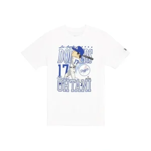Caps* Los Angeles Dodgers Shohei Ohtani Caricature TShirt - KTGCaps - Baseball caps for various teams, purchased online at a discount