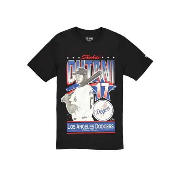 Caps* Los Angeles Dodgers Shohei Ohtani Distressed TShirt - KTGCaps - Baseball caps for various teams, purchased online at a discount
