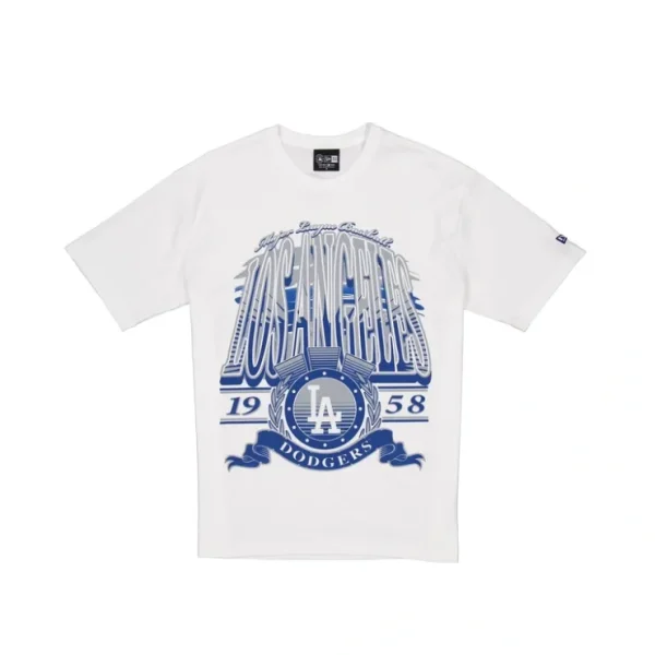 Caps* Los Angeles Dodgers Sport Classics White TShirt - KTGCaps - Baseball caps for various teams, purchased online at a discount