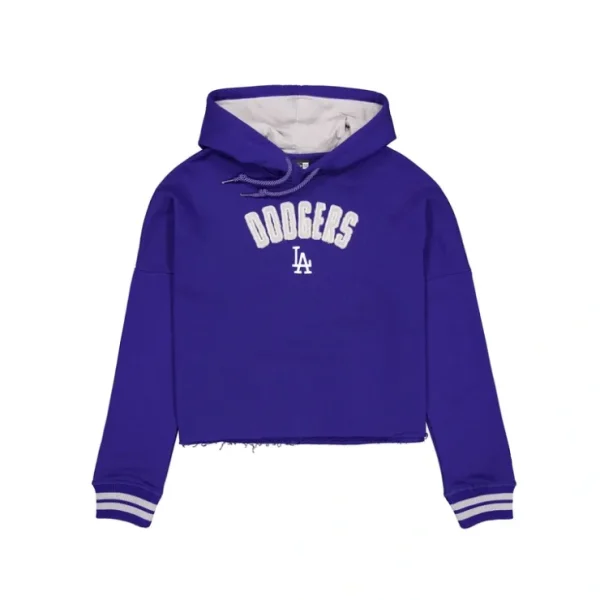 Caps* Los Angeles Dodgers Sport Night Blue Womens Hoodie - KTGCaps - Baseball caps for various teams, purchased online at a discount