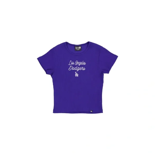 Caps* Los Angeles Dodgers Sport Night Womens Baby Tee - KTGCaps - Baseball caps for various teams, purchased online at a discount