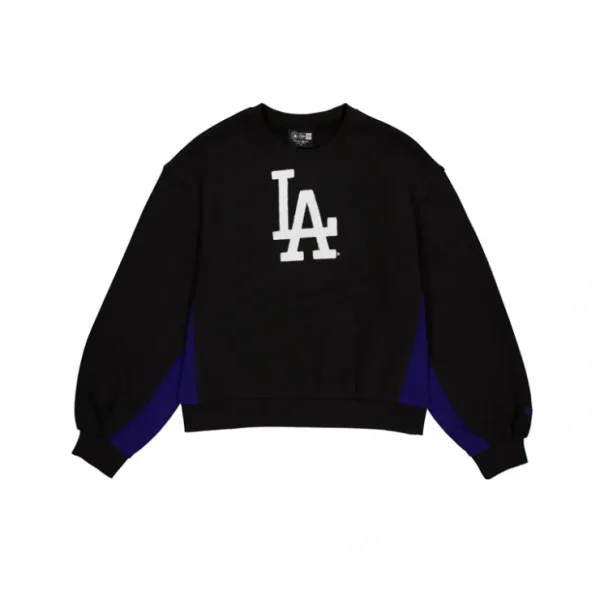 Caps* Los Angeles Dodgers Sport Night Womens Crewneck - KTGCaps - Baseball caps for various teams, purchased online at a discount