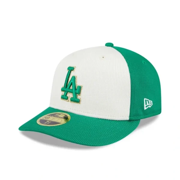 Caps* Los Angeles Dodgers St Patricks Day 2024 Low Profile 59FIFTY Fitted  - KTGCaps - Baseball caps for various teams, purchased online at a discount