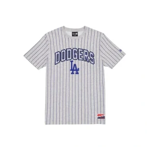 Caps* Los Angeles Dodgers Throwback Gray Pinstripe TShirt - KTGCaps - Baseball caps for various teams, purchased online at a discount