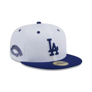 Caps* Los Angeles Dodgers Throwback Mesh 59FIFTY Fitted Hat - KTGCaps - Baseball caps for various teams, purchased online at a discount