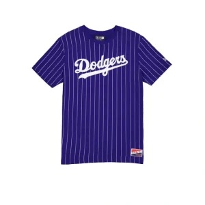 Caps* Los Angeles Dodgers Throwback Pinstripe TShirt - KTGCaps - Baseball caps for various teams, purchased online at a discount
