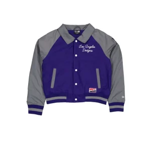 Best Sale Los Angeles Dodgers Throwback Womens Jacket - KTGCaps - Baseball caps for various teams, purchased online at a discount