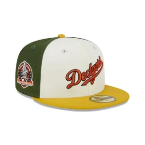 Caps* Los Angeles Dodgers Two Tone Honey 59FIFTY Fitted Hat - KTGCaps - Baseball caps for various teams, purchased online at a discount
