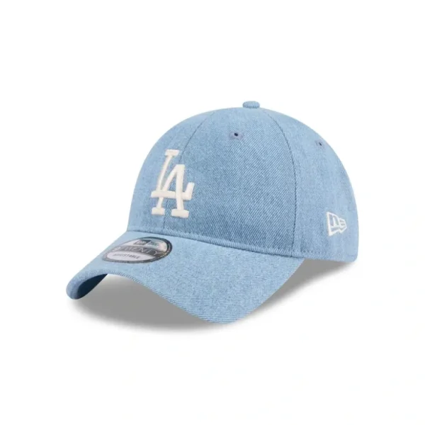 Caps* Los Angeles Dodgers Washed Denim 9TWENTY Adjustable Hat - KTGCaps - Baseball caps for various teams, purchased online at a discount