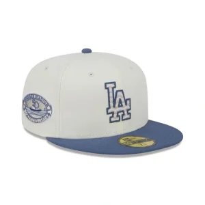 Caps* Los Angeles Dodgers Wavy Chainstitch 59FIFTY Fitted Hat - KTGCaps - Baseball caps for various teams, purchased online at a discount