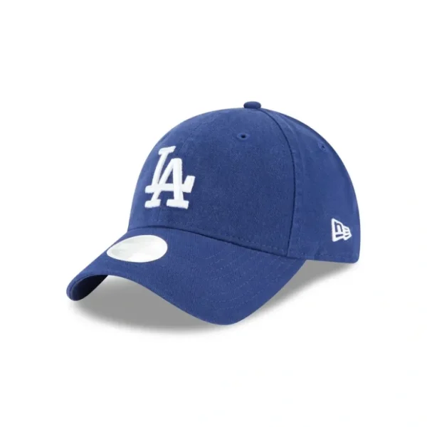 Caps* Los Angeles Dodgers Womens Core Classic Blue 9TWENTY Adjustable Hat - KTGCaps - Baseball caps for various teams, purchased online at a discount