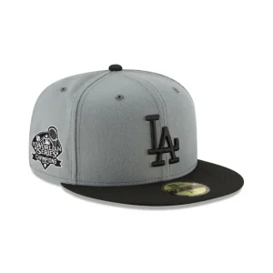 Caps* Los Angeles Dodgers World Series Champions Gray 59FIFTY Fitted Hat - KTGCaps - Baseball caps for various teams, purchased online at a discount