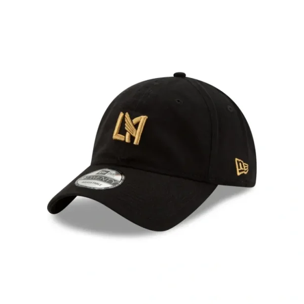 Caps* Los Angeles FC Black 9TWENTY Adjustable Hat - KTGCaps - Baseball caps for various teams, purchased online at a discount