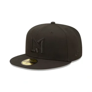 Caps* Los Angeles FC Blackout 59FIFTY Fitted Hat - KTGCaps - Baseball caps for various teams, purchased online at a discount