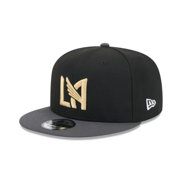 Caps* Los Angeles FC Team 9FIFTY Snapback Hat - KTGCaps - Baseball caps for various teams, purchased online at a discount