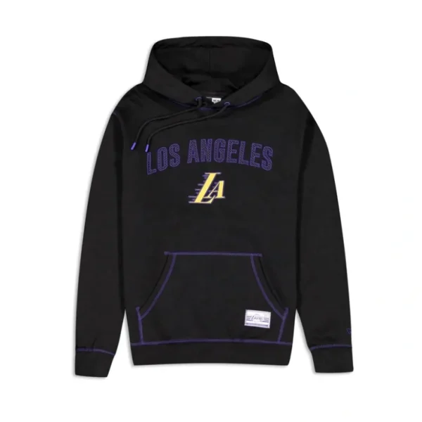 Caps* Los Angeles Lakers 2023 City Edition Black Hoodie - KTGCaps - Baseball caps for various teams, purchased online at a discount