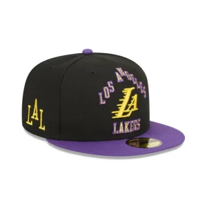 Caps* Los Angeles Lakers 2023 City Edition 59FIFTY Fitted Hat - KTGCaps - Baseball caps for various teams, purchased online at a discount
