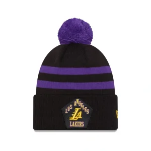 Caps* Los Angeles Lakers 2023 City Edition Pom Knit Hat - KTGCaps - Baseball caps for various teams, purchased online at a discount
