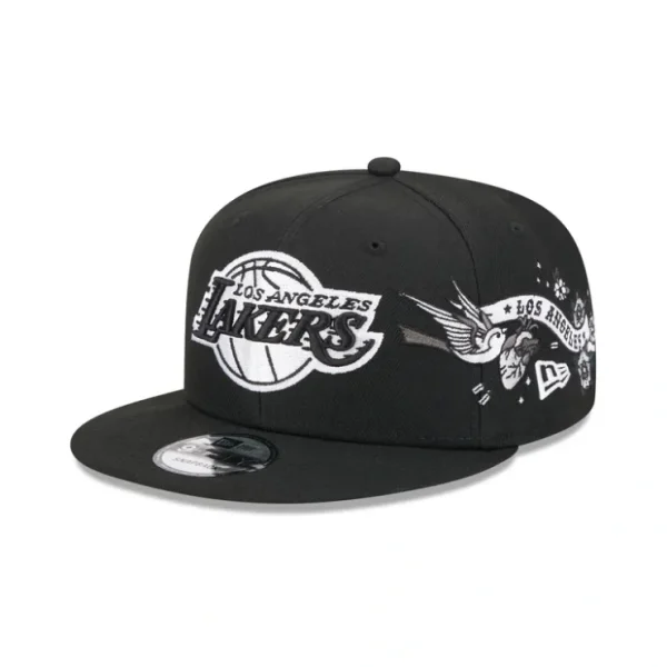 Caps* Los Angeles Lakers City Art 9FIFTY Snapback Hat - KTGCaps - Baseball caps for various teams, purchased online at a discount