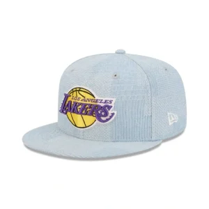 Caps* Los Angeles Lakers Denim Patchwork 9FIFTY Snapback Hat - KTGCaps - Baseball caps for various teams, purchased online at a discount